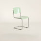 Contemporary Matte Finish Dining Chair with Sled Base for Home