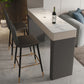 Contemporary  Low Back Counter-height Stool with Upholstered for Living Room