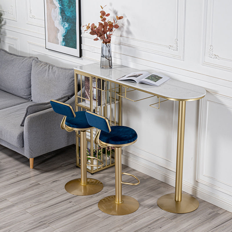 Zeitgenössischer armloser Bar & Thekeschuster mit verstellbarer Höhe