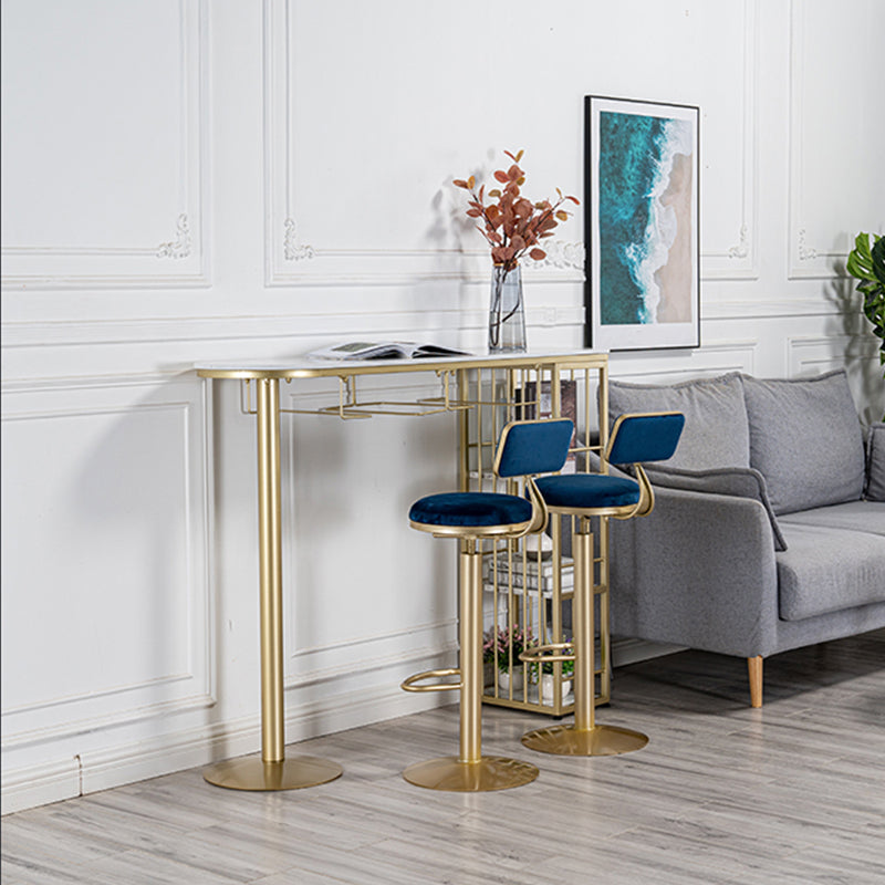 Hedendaagse lage rugbar & Teller ontlasting met verstelbare hoogte