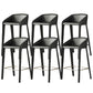 Industrial Indoor Armless Backless Bar Stool with Metal Legs 6 Piece Set Clearhalo 'Bar Furniture' 'Bar Stools' 'bar_stools' 'furn' 'furn_bar_stools' 'Furniture' 'Kitchen & Dining Furniture' 7873819