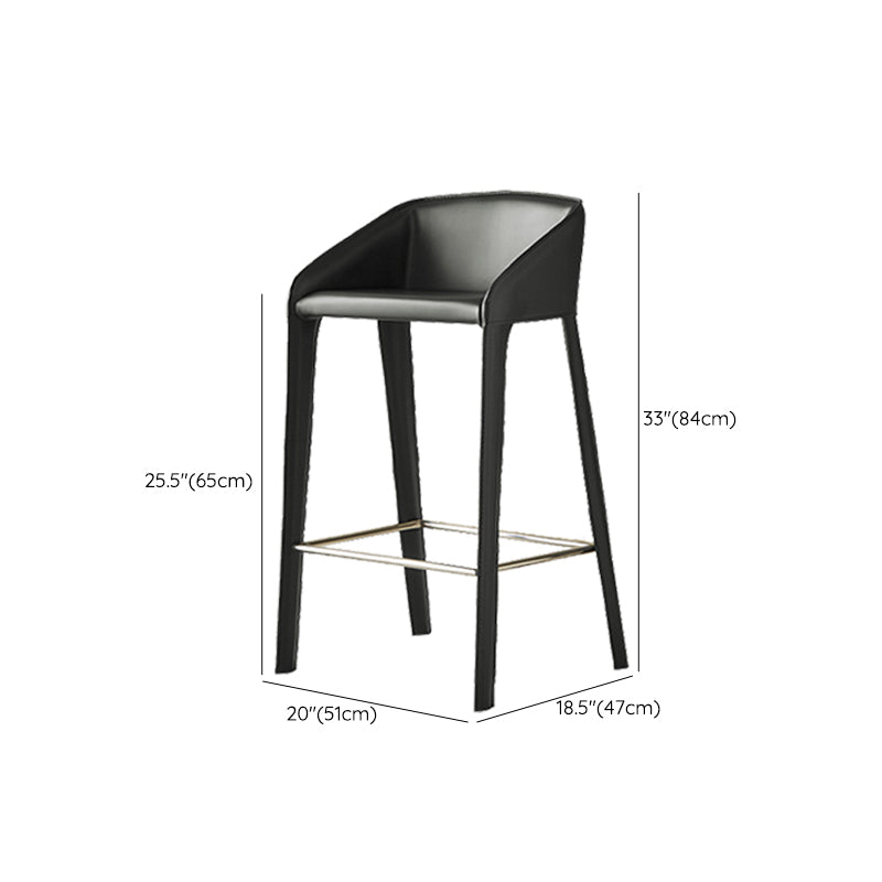 Industrial Indoor Armless Backless Bar Stool with Metal Legs Clearhalo 'Bar Furniture' 'Bar Stools' 'bar_stools' 'furn' 'furn_bar_stools' 'Furniture' 'Kitchen & Dining Furniture' 7873827