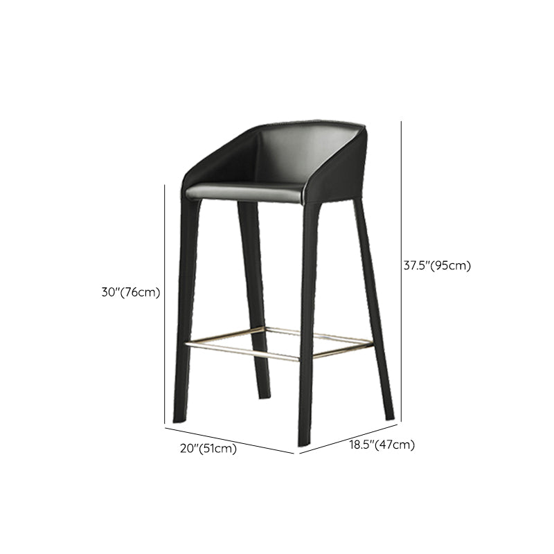 Industrial Indoor Armless Backless Bar Stool with Metal Legs Clearhalo 'Bar Furniture' 'Bar Stools' 'bar_stools' 'furn' 'furn_bar_stools' 'Furniture' 'Kitchen & Dining Furniture' 7873828
