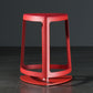 Contemporary Indoor Armless Backless Bar Stool with Metal Legs