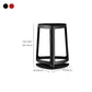 Contemporary Indoor Armless Backless Bar Stool with Metal Legs