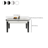 Modern Uitbreidbare ronde eettafel met dubbele druppelblad voor eetkamer