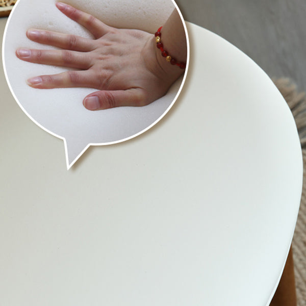 Tavolo da pranzo a forma quadrata a forma quadrata in legno contemporaneo per casa