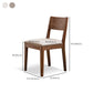 Modernas sillas de comedor de brazo de madera abierta (juego de 1/2/4/6/8)