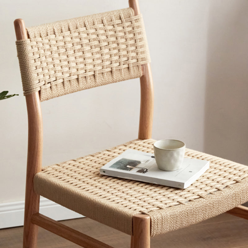 Sillas de comedor modernas de madera de madera abierta (juego de 1/2/4/6/8)