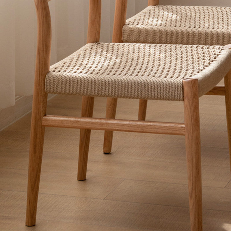 Sillas de comedor modernas de madera de madera abierta (juego de 1/2/4/6/8)