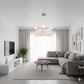 Feather Crown Suspension Lighting Nordic Gold and White Chandelier for Girls Room Clearhalo 'Ceiling Lights' 'Chandeliers' 'Modern Chandeliers' 'Modern' Lighting' IMG-0070