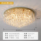 Round Ceiling Light Fixture Modern K9 Crystal Stick Bedroom Flush Mount Lighting Clearhalo 'Ceiling Lights' 'Close To Ceiling Lights' 'Close to ceiling' 'Flush mount' Lighting' O1CN01tNpMkW1yxSc5dW0zW__992466645-0-cib