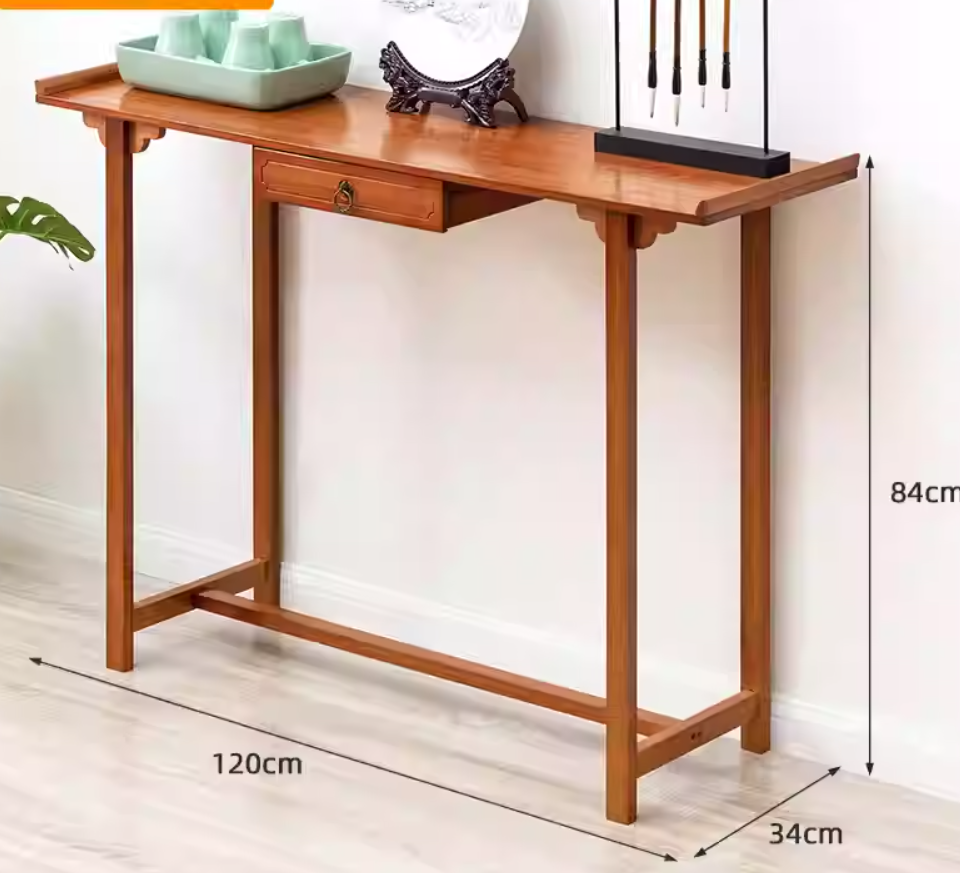 Mid-Century Modern Console Table Dark Brown Rectangle Console Table Clearhalo 'Console Tables' 'console_tables' 'Entry & Mudroom Furniture' 'furn' 'furn_console_tables' 'Furniture' ScreenShot_2026-02-02_181738_674