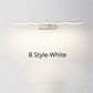 16"/26.5" L White Wave Vanity Light Fixture Simplicity LED Acrylic Wall Sconce Lighting for Bathroom Clearhalo 'Modern wall lights' 'Modern' 'Vanity Lights' 'Wall Lights' Lighting' ScreenShot_2026-06-03_160810_484