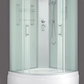 Framed Rounded Shower Stall with Shower Base Tempered Glass Shower Stall Frosted Glass Clearhalo 'Bathroom Remodel & Bathroom Fixtures' 'Home Improvement' 'home_improvement' 'home_improvement_shower_stalls_enclosures' 'Shower Stalls & Enclosures' 'shower_stalls_enclosures' 'Showers & Bathtubs' ScreenShot_2026-06-12_110716_168