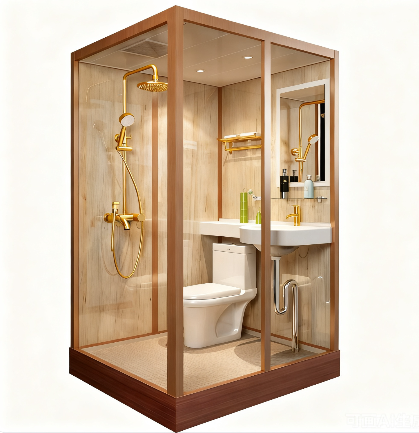 Sliding Doors Shower Stall with Base Included Framed Shower Stall in White Natural 51"L x 43"W x 90"H Toilet Not Included Clearhalo 'Bathroom Remodel & Bathroom Fixtures' 'Home Improvement' 'home_improvement' 'home_improvement_shower_stalls_enclosures' 'Shower Stalls & Enclosures' 'shower_stalls_enclosures' 'Showers & Bathtubs' ScreenShot_2026-06-23_161041_190