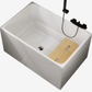 Modern Style Freestanding Bath Tub Rectangular Acrylic Soaking Bathtub in White Clearhalo 'Bathroom Remodel & Bathroom Fixtures' 'Bathtubs' 'Home Improvement' 'home_improvement' 'home_improvement_bathtubs' 'Showers & Bathtubs' ScreenShot_2026-06-24_140258_738