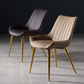 Glam Style Side Chair Faux Leather Gold Frame Dining Chair for Home Clearhalo 'Dining Chairs' 'Dining Tables & Seating' 'dining_chair' 'furn' 'furn_dining_chair' 'Furniture' 'Kitchen & Dining Furniture' ScreenShot_2026-07-17_173743_764