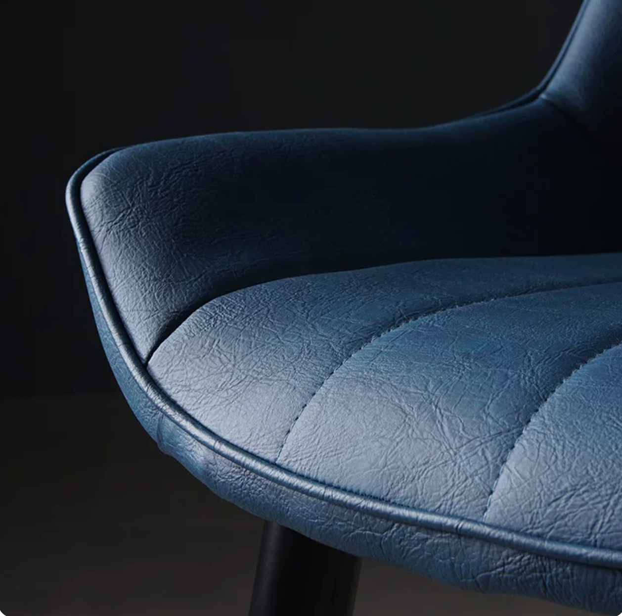 Glam Style Side Chair Faux Leather Gold Frame Dining Chair for Home Clearhalo 'Dining Chairs' 'Dining Tables & Seating' 'dining_chair' 'furn' 'furn_dining_chair' 'Furniture' 'Kitchen & Dining Furniture' ScreenShot_2026-07-17_173754_438