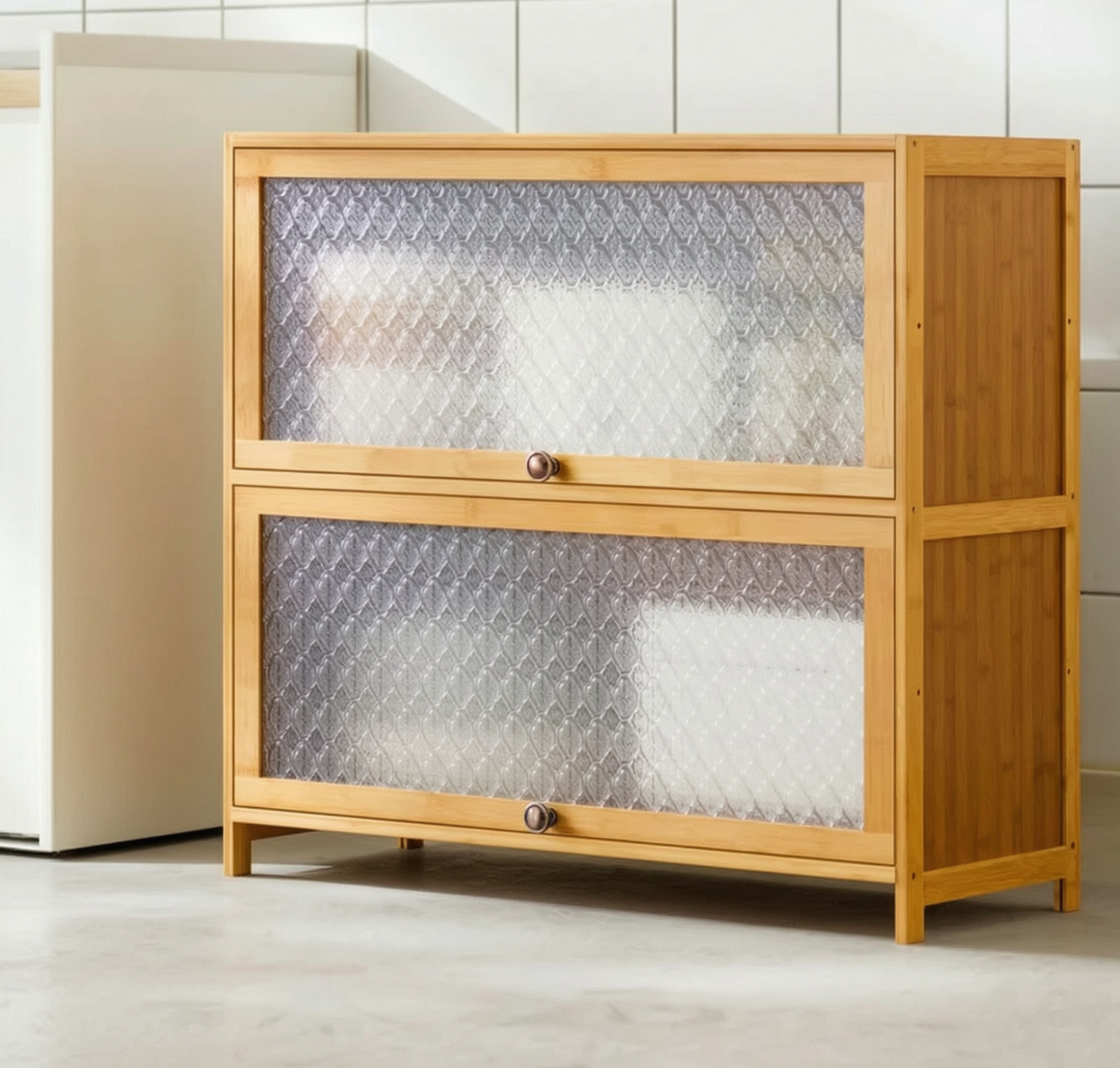 Contemporary Wood Accent Cabinet Rectangle Storage Cabinet with Glass Top Clearhalo 'Cabinets & Chests' 'cabinets_chests' 'furn' 'furn_cabinets_chests' 'Furniture' 'Living Room Furniture' ScreenShot_2026-08-13_170835_152