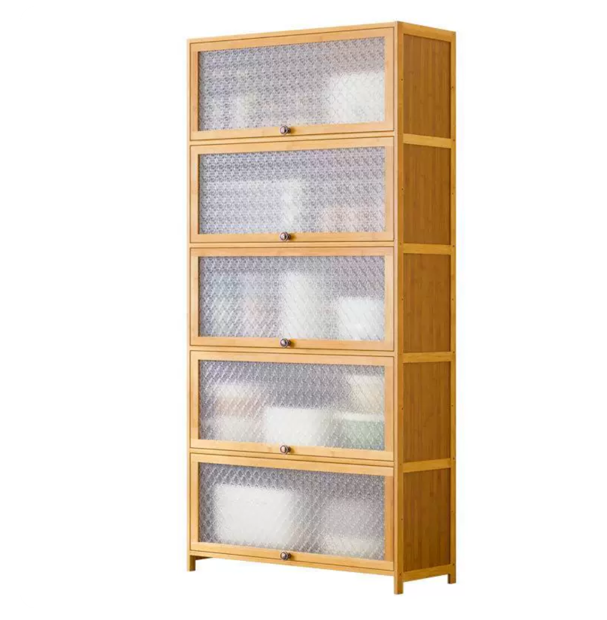 Contemporary Wood Accent Cabinet Rectangle Storage Cabinet with Glass Top Clearhalo 'Cabinets & Chests' 'cabinets_chests' 'furn' 'furn_cabinets_chests' 'Furniture' 'Living Room Furniture' ScreenShot_2026-08-13_171235_181