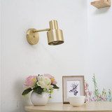 Brushed Brass 1 Head Wall Sconce Light Vintage Retro Metallic Cylinder Shade Wall Lighting for Bedroom Brass Clearhalo 'Art deco wall lights' 'Cast Iron' 'Glass' 'Industrial wall lights' 'Industrial' 'Middle century wall lights' 'Modern' 'Rustic wall lights' 'Tiffany' 'Traditional wall lights' 'Wall Lamps & Sconces' 'Wall Lights' Lighting' ScreenShot_2026-09-28_145201_731_4d4d2668-bc54-435f-83e4-e128bd2e7288
