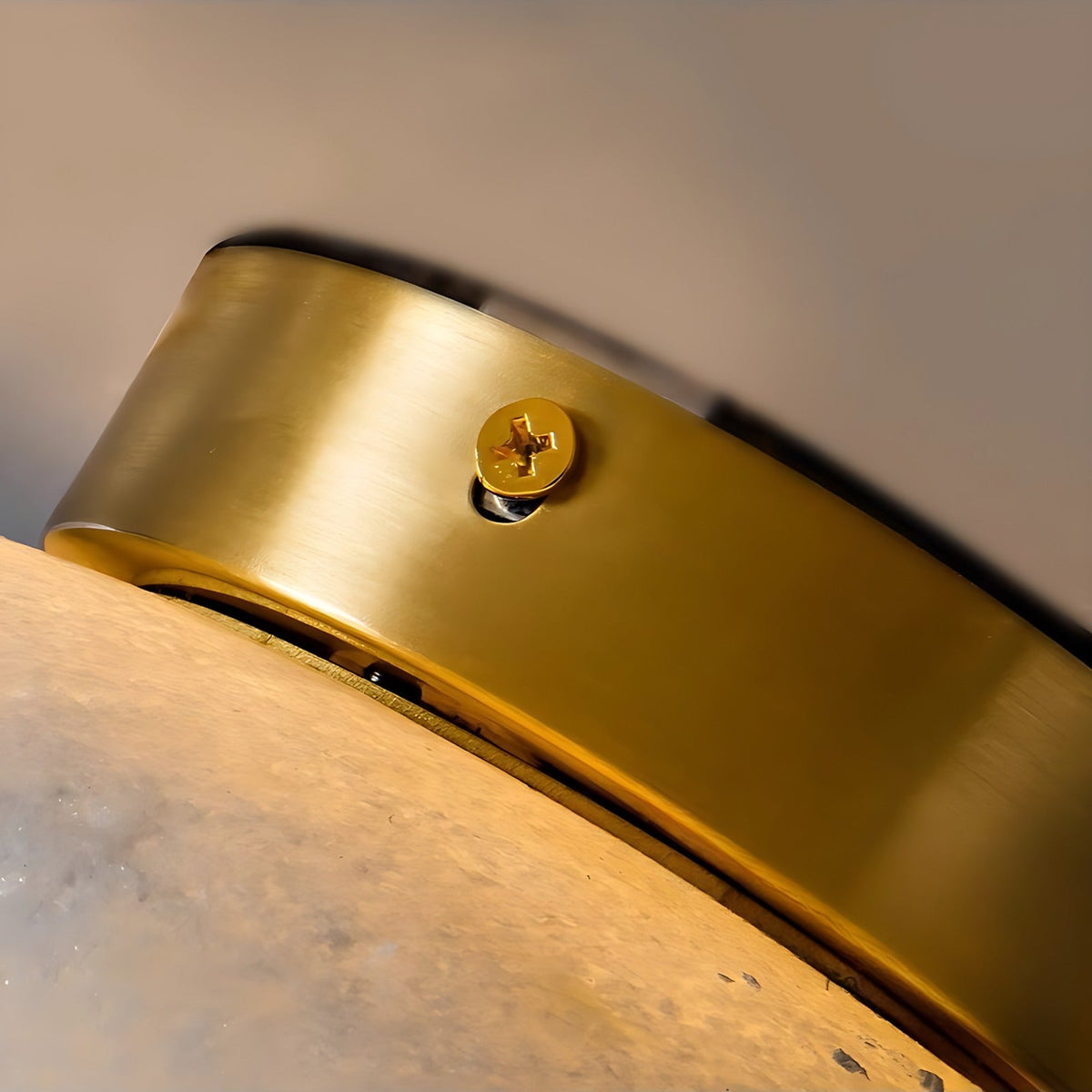 Domed Alabaster Flush Mount Ceiling Light with Brass Canopy, 2 Sizes Flush Mount Ceiling Light Clearhalo Alabaster Alabaster Lighting Ceiling Lights Flush mount Lighting clearhalo-b5r-1013103705105-O2_fb967d4a-a117-4dbd-bb13-6fc570160519