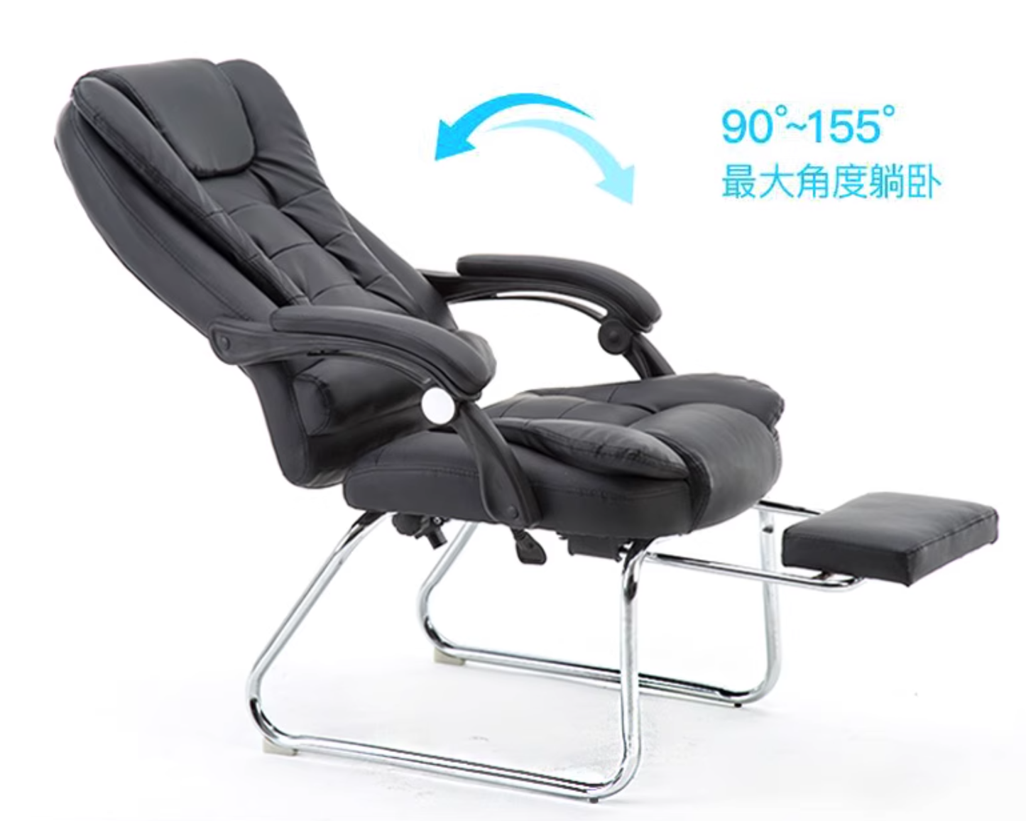 No Wheels Office Chair Modern No Distressing Ergonomic Chair Clearhalo 'furn' 'furn_office_chair' 'Furniture' 'Office Chairs' 'Office Furniture' 'office_chair' wechat_2025-12-04_165748_286