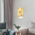 2 Heads Rectangle Wall Lighting with Bead Tiffany Style Handmade Shell Wall Mount Light Beige Clearhalo 'Industrial' 'Middle century wall lights' 'Tiffany wall lights' 'Tiffany' 'Wall Lamps & Sconces' 'Wall Lights' Lighting' 101025