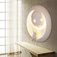 Romantic White Wall Sconce Starry Resin Wall Light with Little Kids for Child Bedroom Clearhalo 'Industrial' 'Middle century wall lights' 'Tiffany wall lights' 'Tiffany' 'Wall Lamps & Sconces' 'Wall Lights' Lighting' 102011