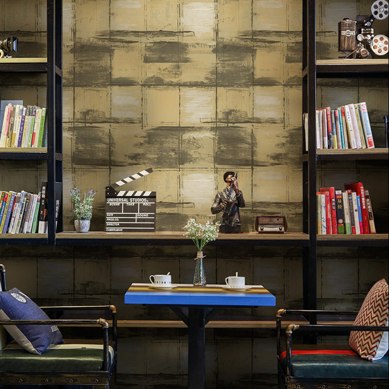 Lattice Wallpaper Roll for Living Room Decoration, Natural Color, 20.5-inch x 33-foot Clearhalo 'Industrial wall decor' 'Industrial' 'Wallpaper' Wall Decor' 1026125