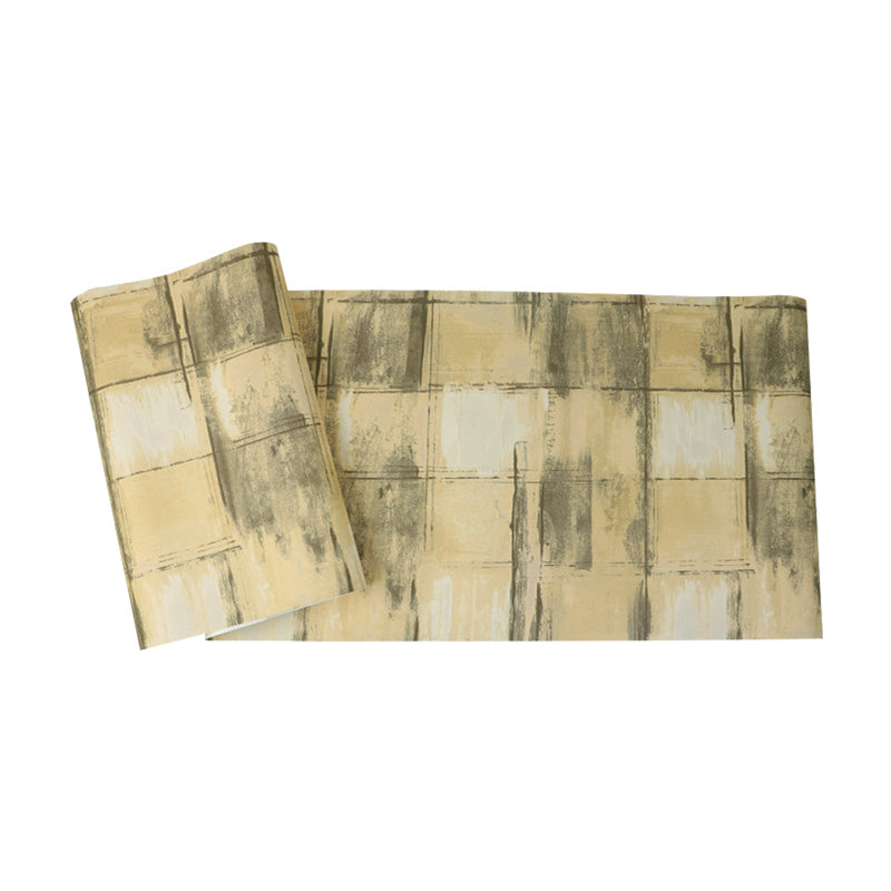 Lattice Wallpaper Roll for Living Room Decoration, Natural Color, 20.5-inch x 33-foot Clearhalo 'Industrial wall decor' 'Industrial' 'Wallpaper' Wall Decor' 1026126