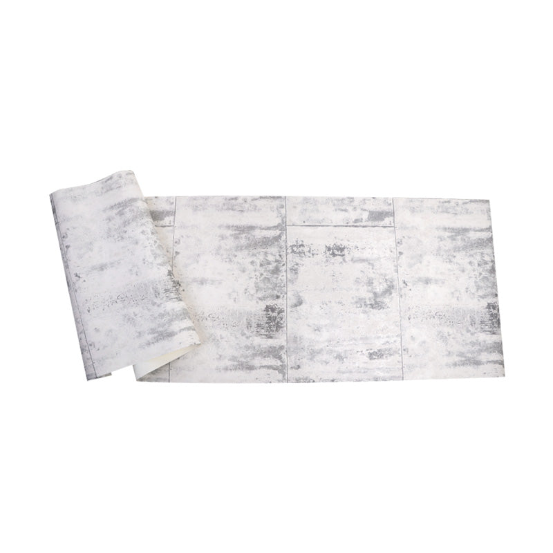 Rusty Iron Peel Wall Covering in Dark Color Vinyl Wallpaper for Accent Wall, 33'L x 20.5"W Clearhalo 'Industrial wall decor' 'Industrial' 'Wallpaper' Wall Decor' 1026138