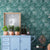 Retro Distressed Surface Wall Decor in Pastel Color Living Room Wallpaper Roll, 20.5 in x 31 ft Dark Green Clearhalo 'Industrial wall decor' 'Industrial' 'Wallpaper' Wall Decor' 1026154