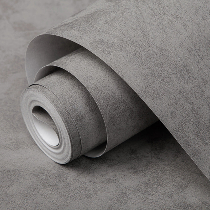 Cement Look Wall Covering 20.5"W x 31'L Wallpaper Roll for Home Decoration, Non-Pasted Clearhalo 'Industrial wall decor' 'Industrial' 'Wallpaper' Wall Decor' 1026188