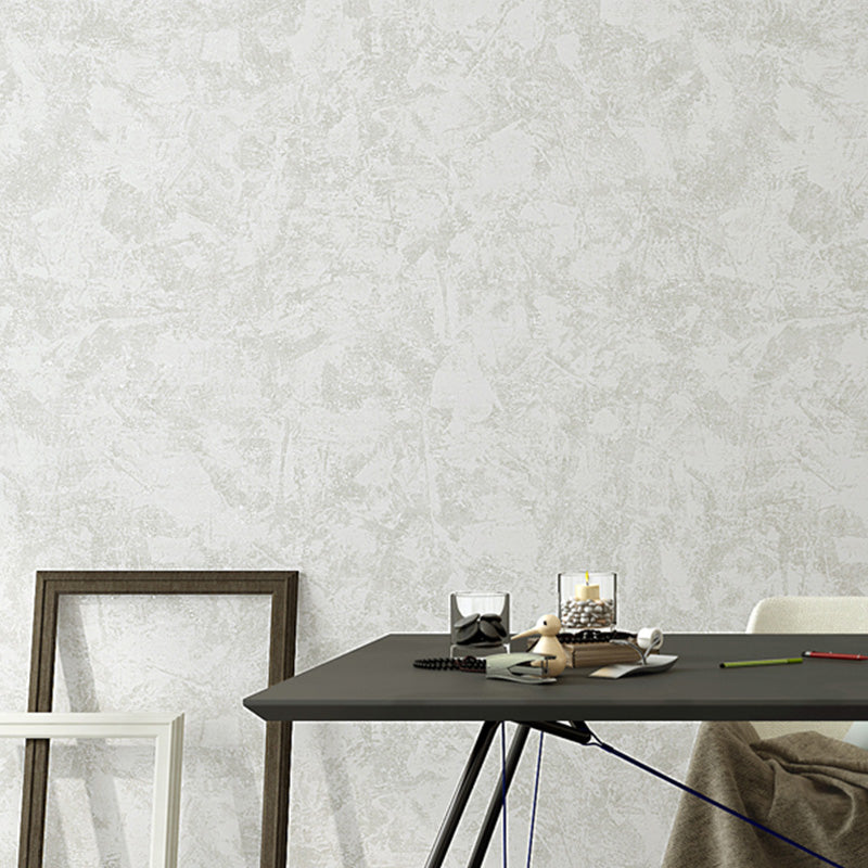 Cement Look Wall Covering 20.5"W x 31'L Wallpaper Roll for Home Decoration, Non-Pasted Cream Gray Clearhalo 'Industrial wall decor' 'Industrial' 'Wallpaper' Wall Decor' 1026193