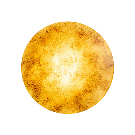 Living Room Flat Planet Wall Light Acrylic Modern Creative Multi-Color Sconce Light Brown Clearhalo 'Wall Lamps & Sconces' 'Wall Lights' Lighting' 103587