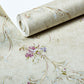Entwined Flowers Wall Covering for Bedroom Decor Leaves Wallpaper Roll in Natural Color, Moisture-Resistant Clearhalo 'Country wall decor' 'Rustic' 'Wallpaper' Wall Decor' 1037151