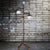 Antique Style Piped Floor Lighting 2 Lights Wrought Iron Floor Lamp with Flat Shade in Bronze for Living Room Bronze Clearhalo 'Floor Lamps' 'Lamps' Lighting' 103800