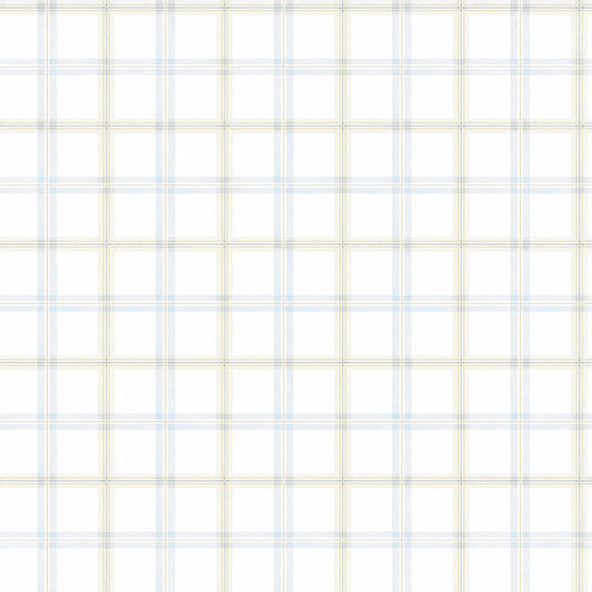 Big Grid Mural Wallpaper in Blue and Green Non-Woven Material Wall Art for Kids, Custom Size Available Clearhalo 'Wall Decor' 'Wall Mural' 1041136