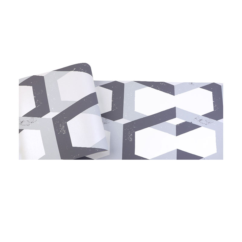 Stain-Resistant Hexagon Wallpaper Roll 33'L x 20.5"W Minimalist Wall Covering for Home Decoration Clearhalo 'Modern wall decor' 'Modern' 'Wallpaper' Wall Decor' 1041955