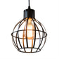 Black Finish 1 Bulb Pendant Hanging Light Industrial Metal Ball Cage Shade Ceiling Lamp for Restaurant Clearhalo 'Art Deco Pendants' 'Black' 'Cast Iron' 'Ceiling Lights' 'Ceramic' 'Crystal' 'Industrial Pendants' 'Industrial' 'Metal' 'Middle Century Pendants' 'Pendant Lights' 'Pendants' 'Rustic Pendants' 'Tiffany' Lighting' 104204