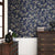 Blossoming Trees Wall Covering Living Room Decorative Garden Wallpaper, Peel and Stick, 31'L x 20.5"W Dark Blue Clearhalo 'Country wall decor' 'Rustic' 'Wallpaper' Wall Decor' 1042172