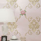Countryside Flowers Wall Covering in Natural Color Girl's Bedroom Wallpaper, 20.5" by 33' Light Pink Clearhalo 'Country wall decor' 'Rustic' 'Wallpaper' Wall Decor' 1042258