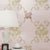 Countryside Flowers Wall Covering in Natural Color Girl's Bedroom Wallpaper, 20.5" by 33' Light Pink Clearhalo 'Country wall decor' 'Rustic' 'Wallpaper' Wall Decor' 1042258