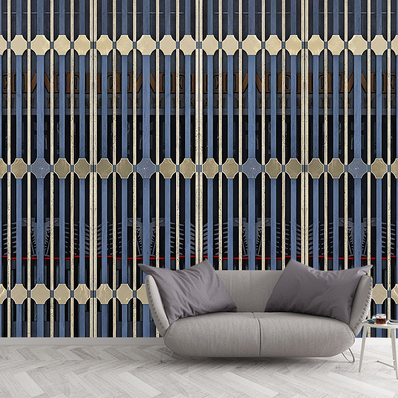 Whole Photography Original Wall Mural Decal for Bedroom Decoration with Railing Design in Natural Color Clearhalo 'Wall Decor' 'Wall Mural' 1048088