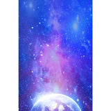 Photography Nebula and Planet Mural Full Size Wall Covering for Accent Wall, Personalized Size Available