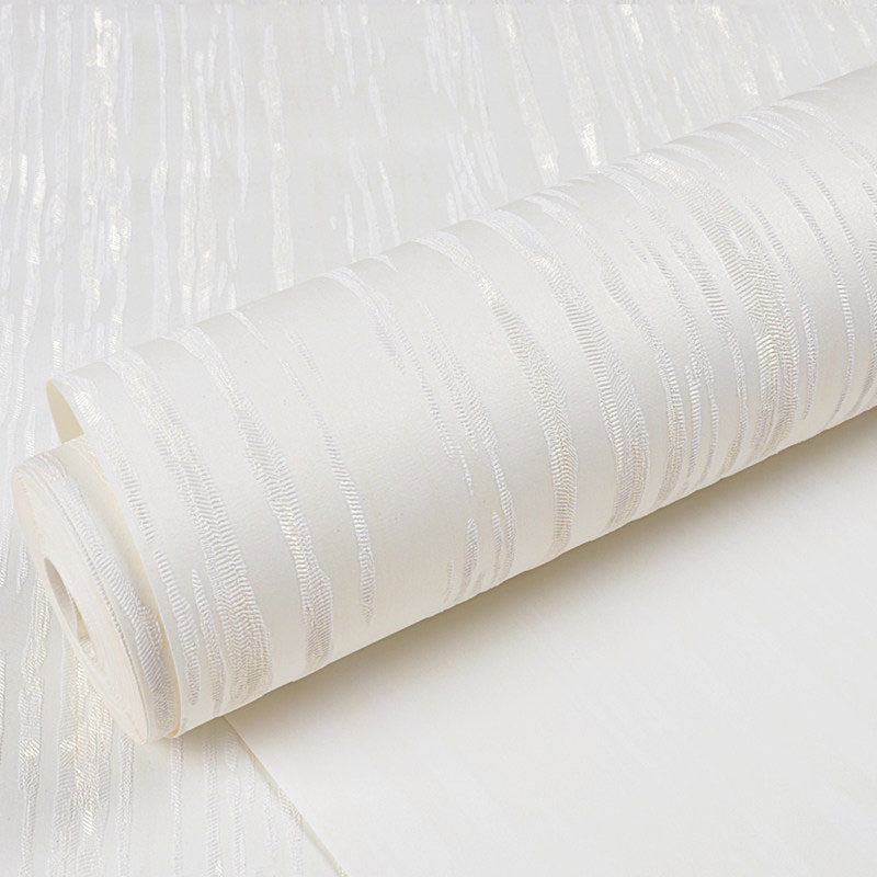 Stripe and Line Wallpaper Roll for Accent Wall in Pastel Color, Peel and Stick, 23.5"W x 29.5'L Beige Clearhalo 'Modern wall decor' 'Modern' 'Wallpaper' Wall Decor' 1049092