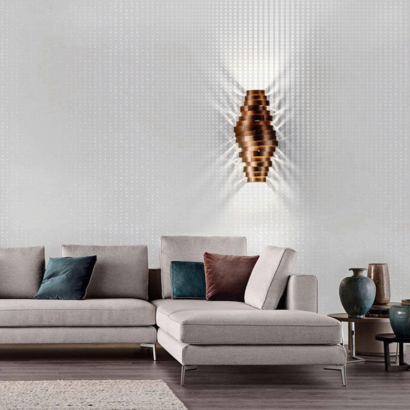 Contemporary Wallpaper Roll in Natural Color Lattice Wall Decor, 33 ft. x 20.5 in, Non-Pasted Cream Gray Clearhalo 'Modern wall decor' 'Modern' 'Wallpaper' Wall Decor' 1049108