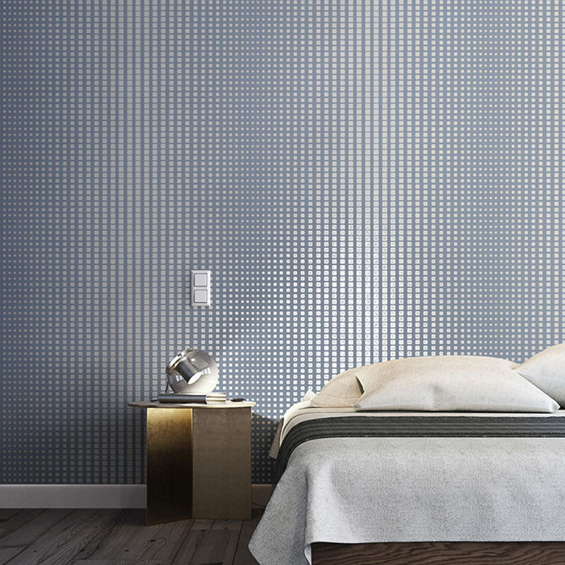 Contemporary Wallpaper Roll in Natural Color Lattice Wall Decor, 33 ft. x 20.5 in, Non-Pasted Grey Clearhalo 'Modern wall decor' 'Modern' 'Wallpaper' Wall Decor' 1049111
